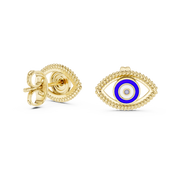 Lab Grown Diamond Earrings in 18kt Gold Vermeil | GEMSURE
