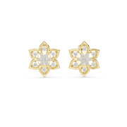 0.14 Lab Grown Diamond Earrings in 18kt Gold Vermeil | GEMSURE