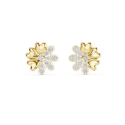 0.35 Lab Grown Diamond Earrings in 18kt Gold Vermeil | GEMSURE