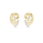 0.12 Lab Grown Diamond Earrings in 18kt Gold Vermeil. | GEMSURE