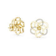 0.26 Lab Grown Diamond Earrings in 18kt Gold Vermeil | GEMSURE