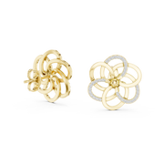 0.26 Lab Grown Diamond Earrings in 18kt Gold Vermeil | GEMSURE