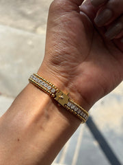 Aurora Grace Lab Diamond Bracelet | GEMSURE