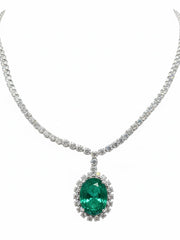 Starry Embrace Lab Diamond Necklace | GEMSURE