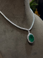 Starry Embrace Lab Diamond Necklace | GEMSURE