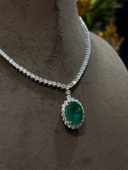 Starry Embrace Lab Diamond Necklace | GEMSURE