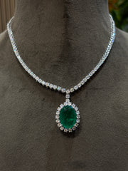 Starry Embrace Lab Diamond Necklace | GEMSURE