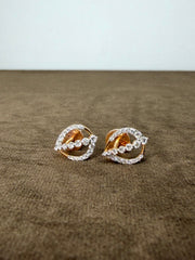 Twilight Crest Lab Diamond Earring | GEMSURE