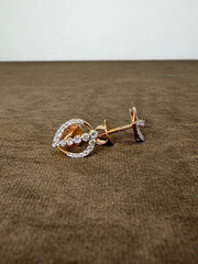 Twilight Crest Lab Diamond Earring | GEMSURE