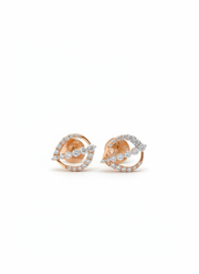 Twilight Crest Lab Diamond Earring | GEMSURE