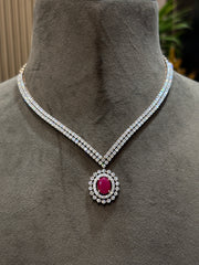 Luminous Eden Lab Diamond Necklace | GEMSURE