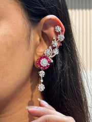 Harmony Shimmer Lab Diamond Earring | GEMSURE