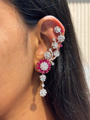 Harmony Shimmer Lab Diamond Earring | GEMSURE