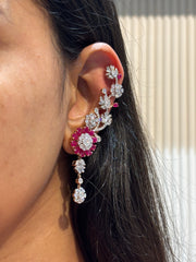 Harmony Shimmer Lab Diamond Earring | GEMSURE