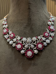 Harmony Bloom Lab Diamond Necklace | GEMSURE