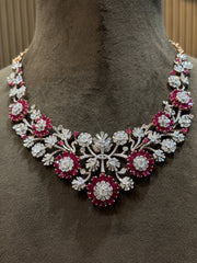 Harmony Bloom Lab Diamond Necklace | GEMSURE
