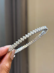 Luminous Veil Lab Diamond Bangle | GEMSURE