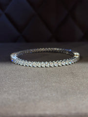 Luminous Veil Lab Diamond Bangle | GEMSURE