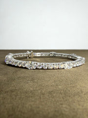 Mystic Vale Lab Diamond Bangle | GEMSURE