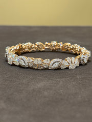 Dusk Serenade Lab Diamond Bangle | GEMSURE