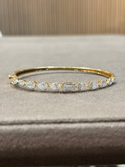 Radiant Bloom Lab Diamond Bracelet | GEMSURE