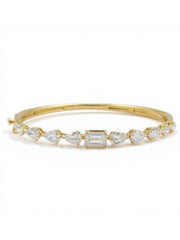 Radiant Bloom Lab Diamond Bracelet | GEMSURE