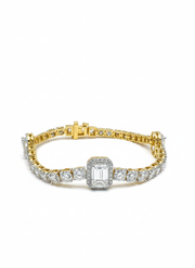 Velvet Arc Lab Diamond Bracelet | GEMSURE