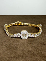 Velvet Arc Lab Diamond Bracelet | GEMSURE