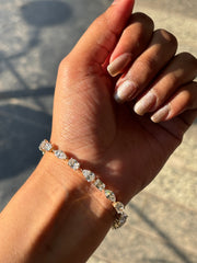 Luminous Crest Lab Diamond Bracelet | GEMSURE