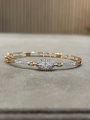 Tranquil Spark Lab Diamond Bracelet | GEMSURE