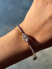 Tranquil Spark Lab Diamond Bracelet | GEMSURE