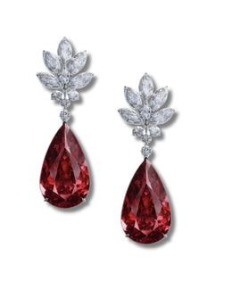 Gloria Shine Lab Diamond Earrings | GEMSURE