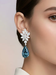 Dazzle Realm Lab Diamond Earrings | GEMSURE