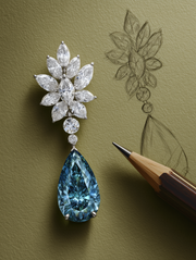 Dazzle Realm Lab Diamond Earrings | GEMSURE
