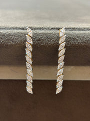 Sparkling Aurora Lab Diamond Earring | GEMSURE