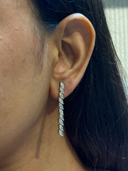 Sparkling Aurora Lab Diamond Earring | GEMSURE