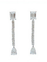 Aurora Bliss Lab Diamond Earring | GEMSURE