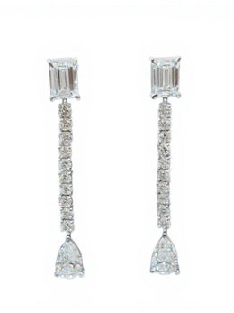 Aurora Bliss Lab Diamond Earring | GEMSURE