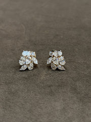 Serene Bloom Lab Diamond Earring | GEMSURE
