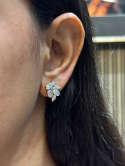 Serene Bloom Lab Diamond Earring | GEMSURE