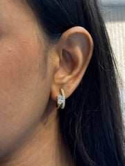 Infinite Radiance Lab Diamond Earring | GEMSURE