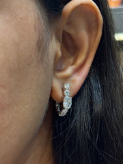 Hidden Grace Lab Diamond Earring | GEMSURE