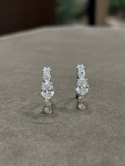 Hidden Grace Lab Diamond Earring | GEMSURE