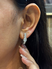 Hidden Grace Lab Diamond Earring | GEMSURE