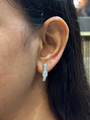 Hidden Grace Lab Diamond Earring | GEMSURE