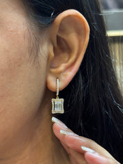 Infinite Bloom Lab Diamond Earring | GEMSURE