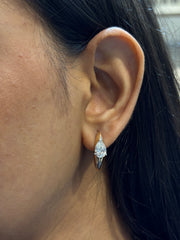 1ct Lab Diamond Earring | GEMSURE