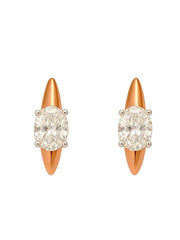 1ct Lab Diamond Earring | GEMSURE