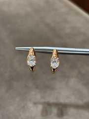 1ct Lab Diamond Earring | GEMSURE