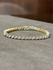 Lunar Grace Lab Diamond Bracelet | GEMSURE